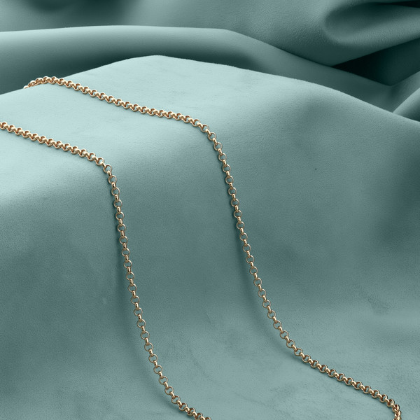 Цепь из лимонного золота 585 пробы