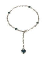 Браслет из белого золота c топазом London