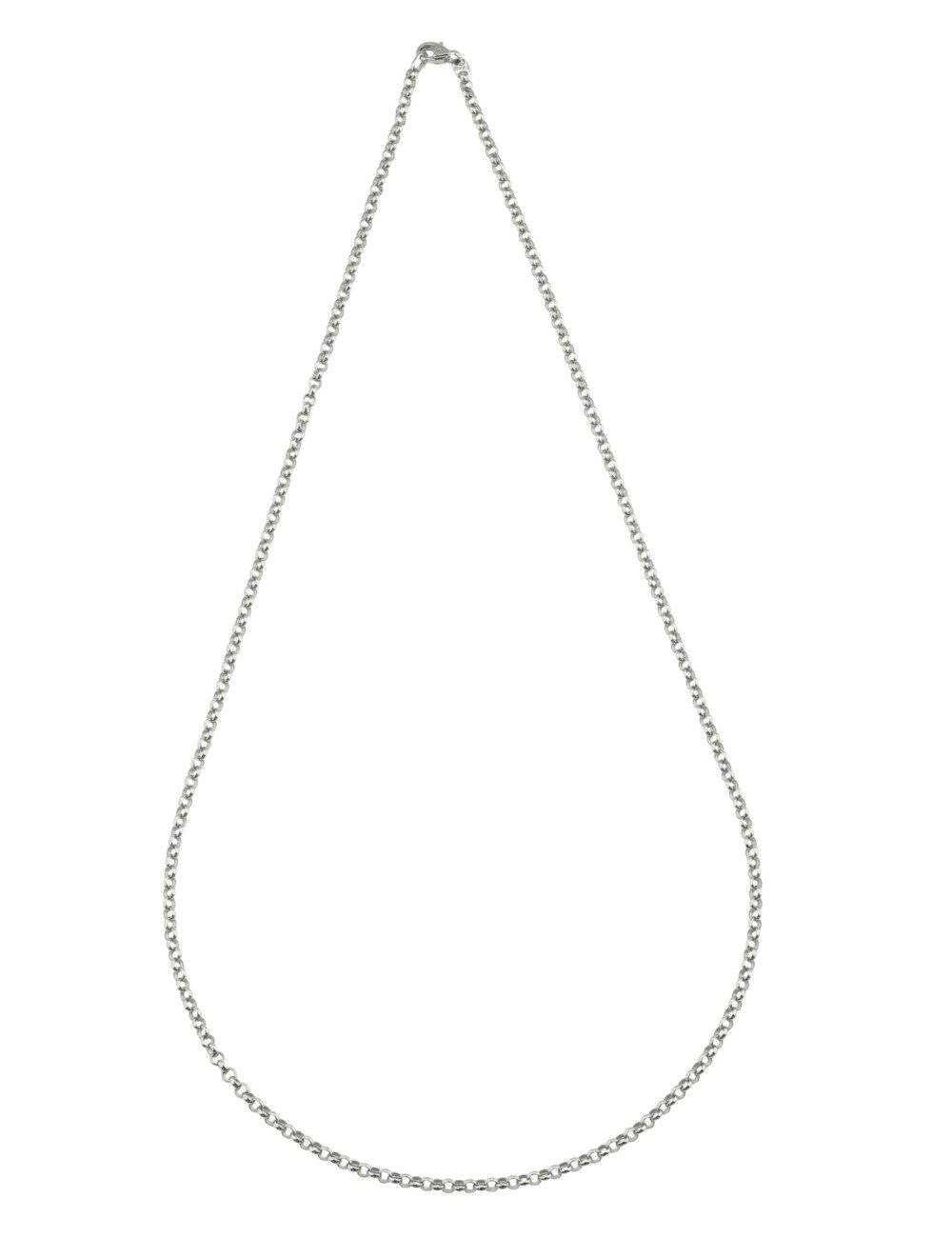 Цепь из белого золота