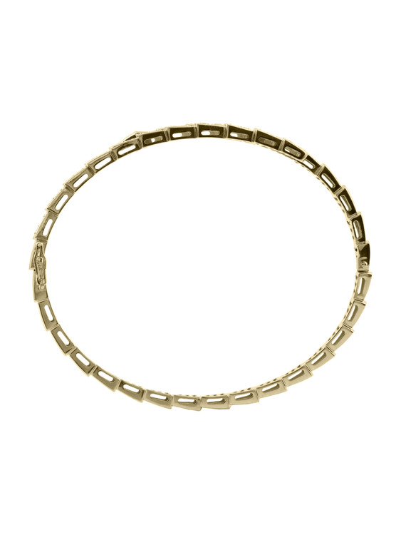 Браслет из лимонного золота 585 пробы c бриллиантами