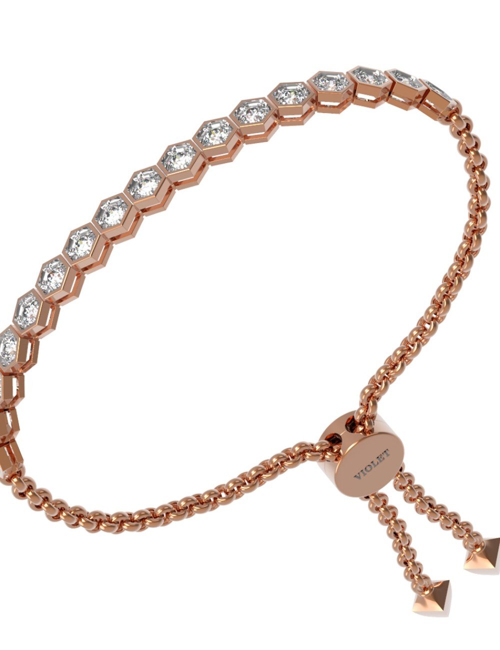 Браслет из золота c бриллиантами