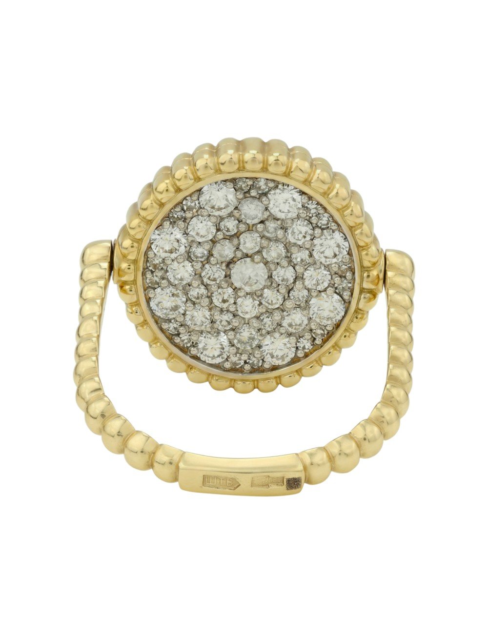 Кольцо из золота c бриллиантами