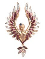 Подвеска из золота c фианитом