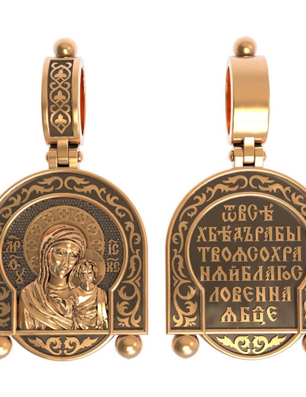 Образок из золота