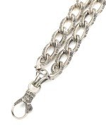 Браслет из серебра и золота c ониксом и рубином