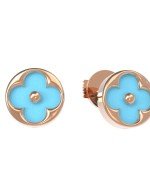 Серьги из золота c бирюзой