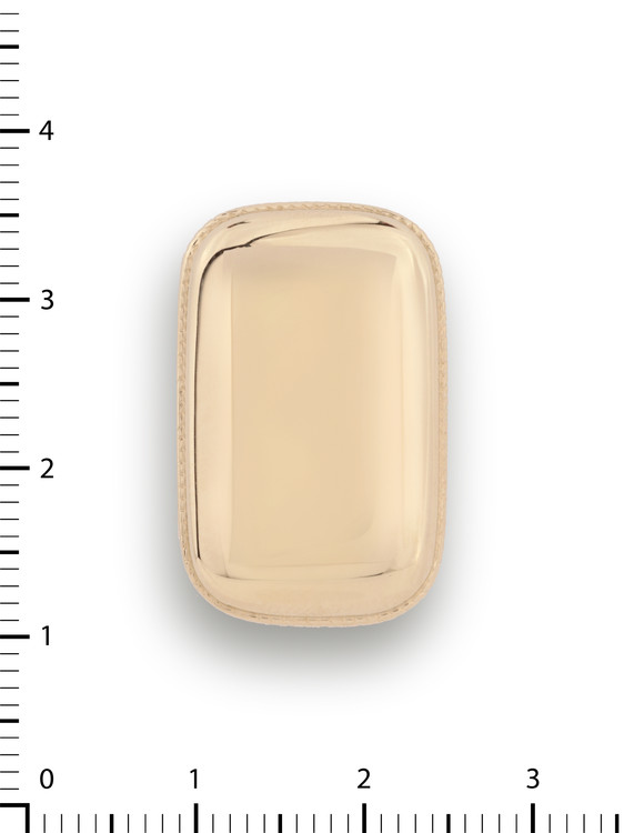 Подвеска из красного золота 585 пробы