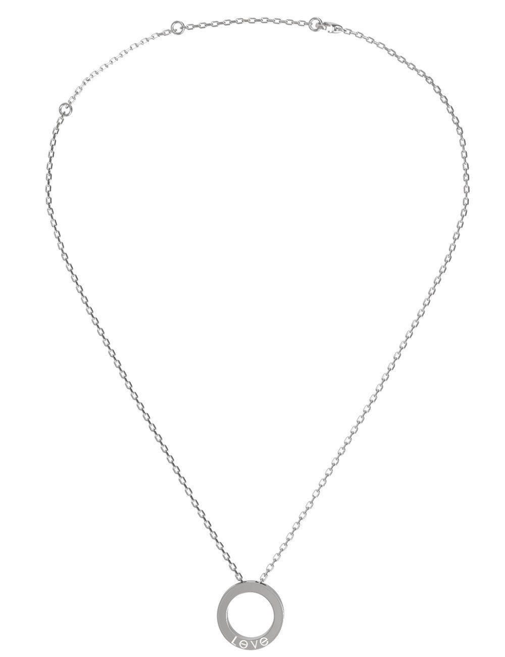 Колье из белого золота c бриллиантами