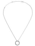 Колье из белого золота c бриллиантами