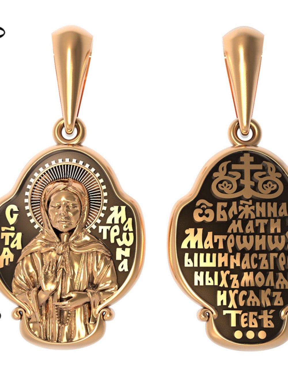 Образок из золота