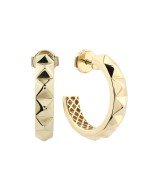 Серьги из лимонного золота