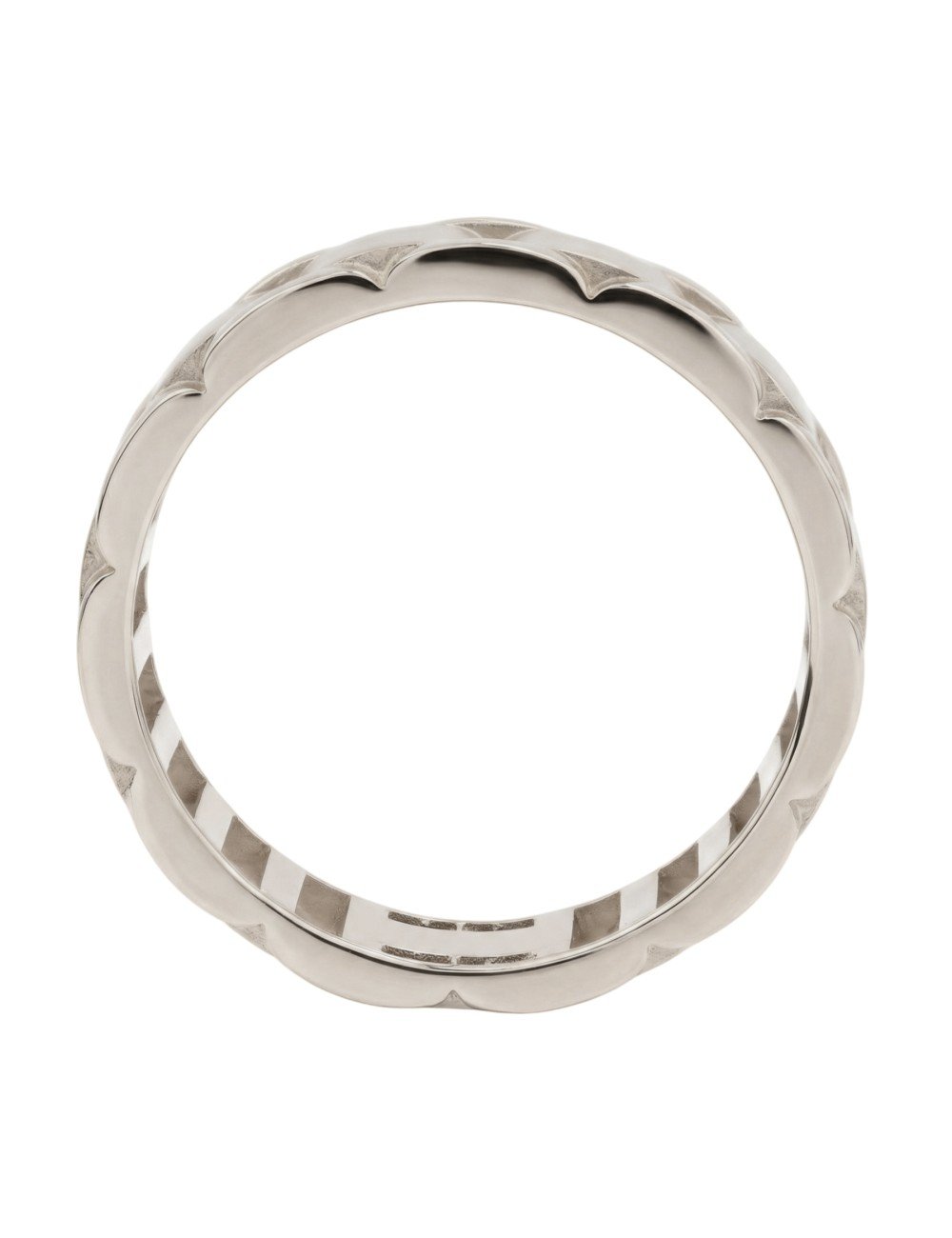 Кольцо из белого золота