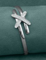 Браслет из белого золота c бриллиантами