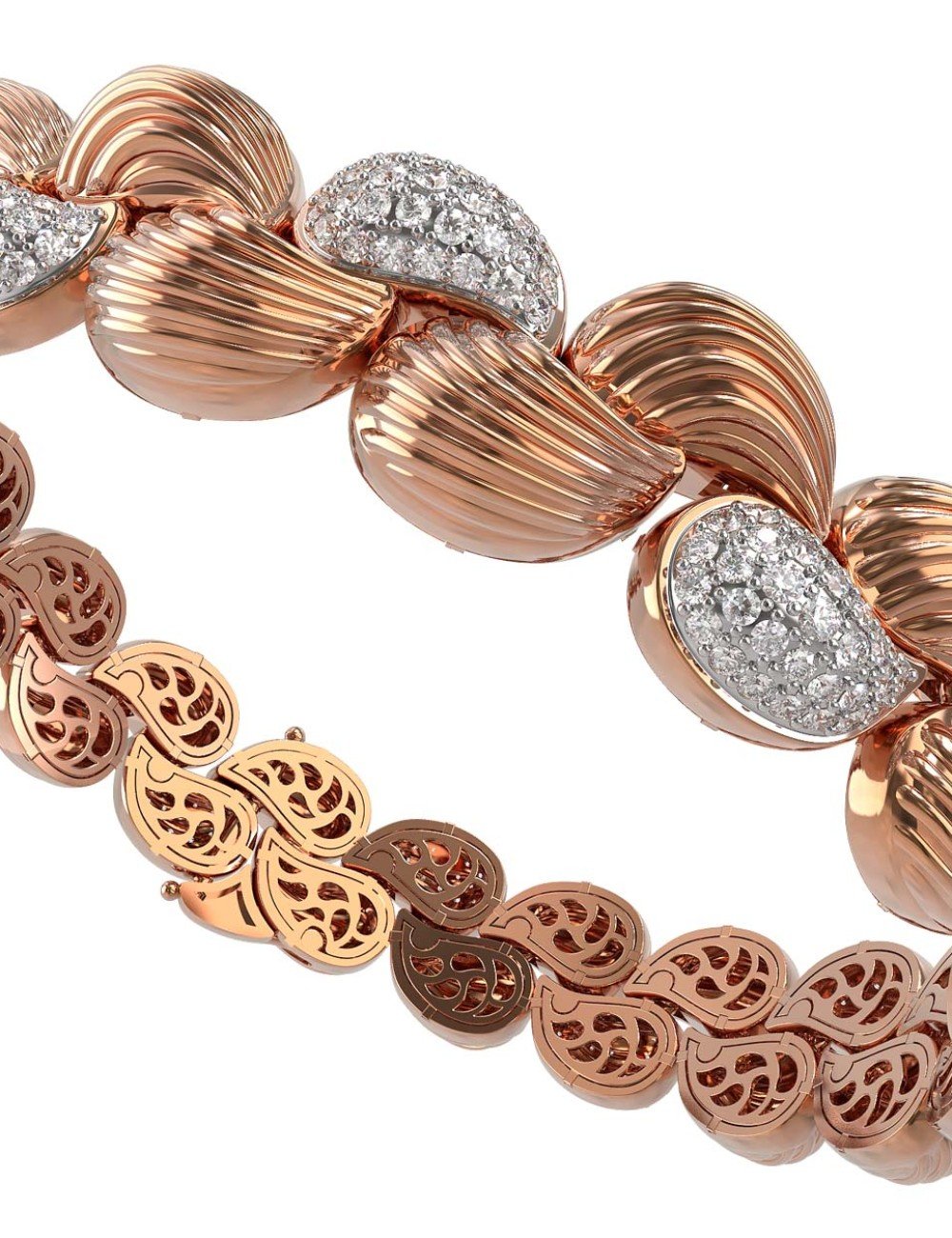 Браслет из золота c бриллиантами