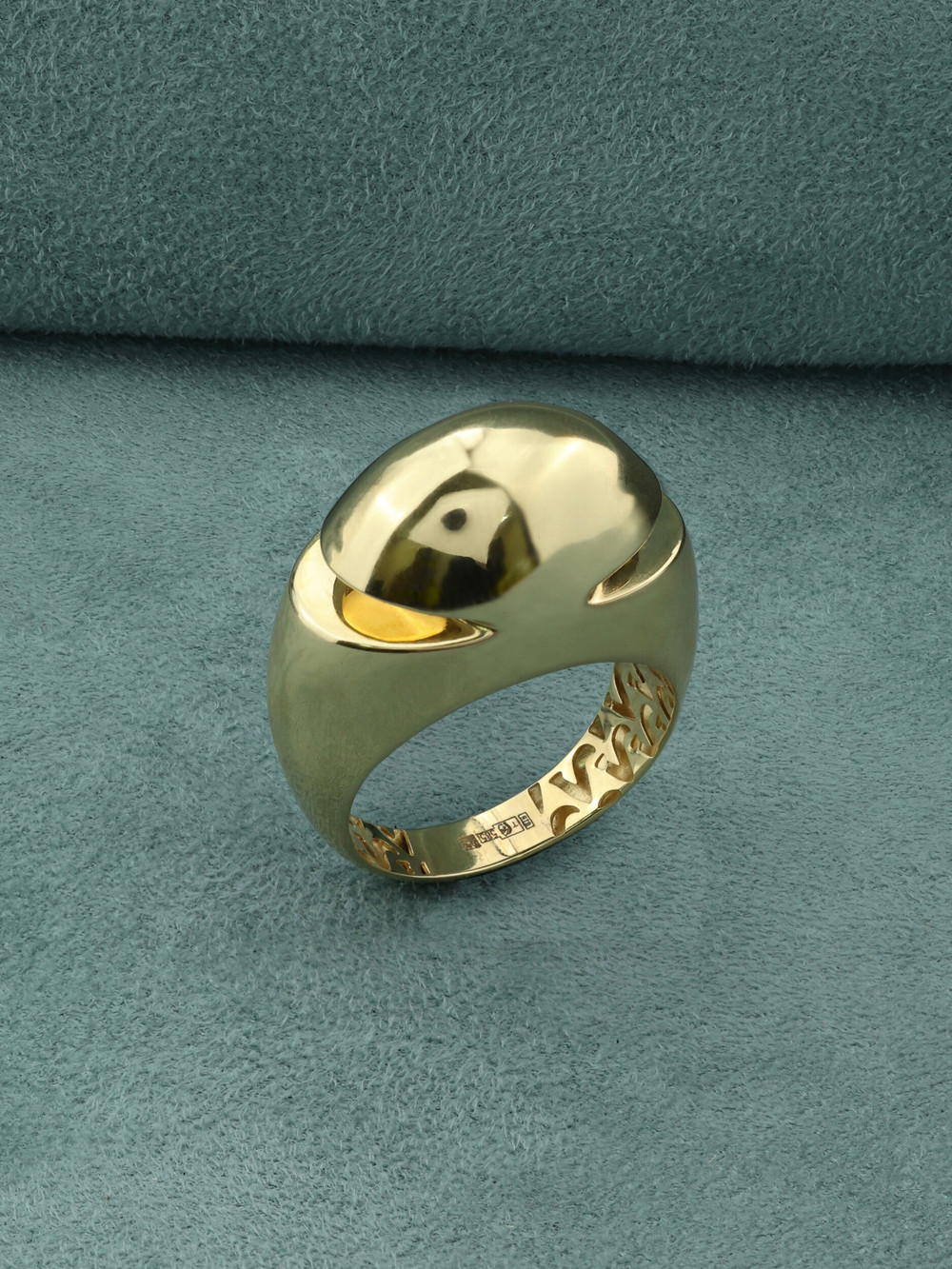 Кольцо из лимонного золота 585 пробы