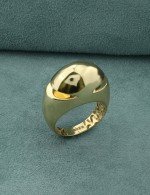 Кольцо из лимонного золота