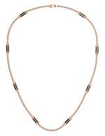 Цепь из золота c ониксом