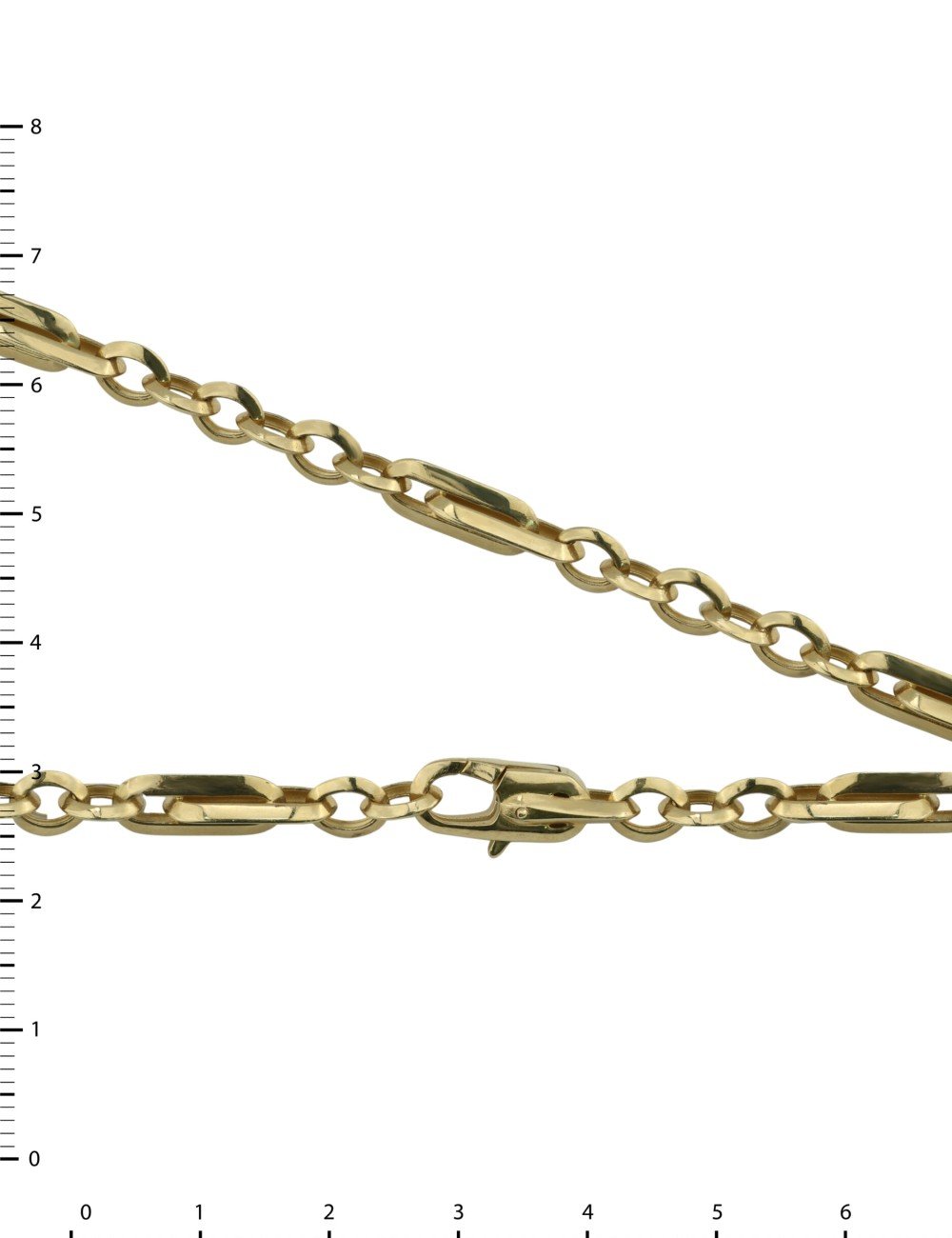 Цепь из лимонного золота