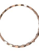 Браслет из золота c лазуритом и перламутром