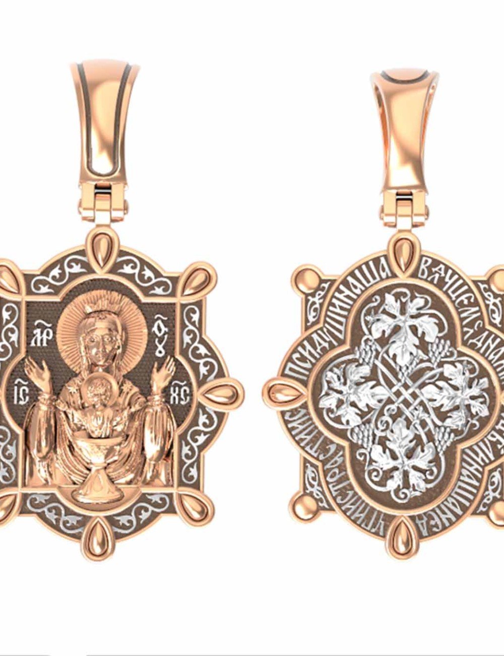 Образок из золота