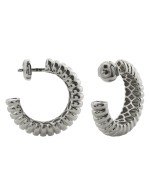 Серьги из белого золота