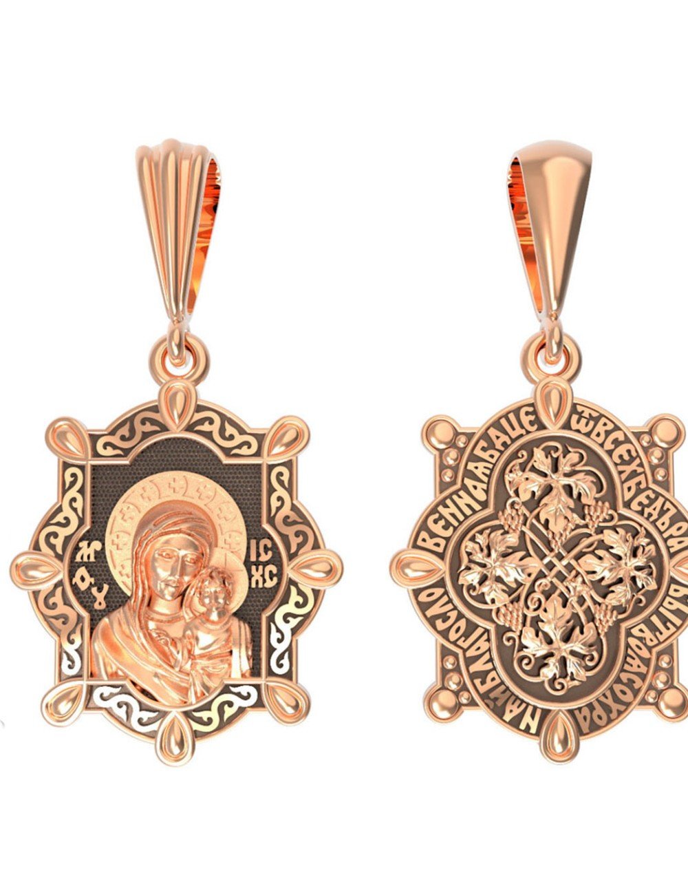 Образок из золота