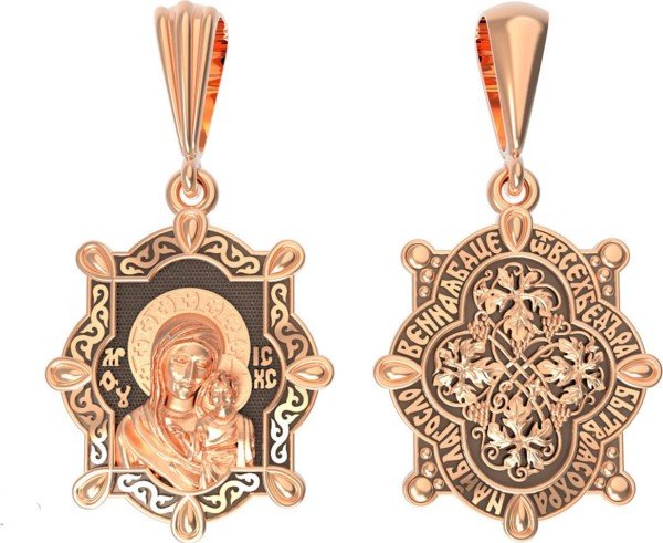 Образок из золота