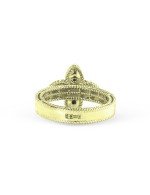 Кольцо из лимонного золота