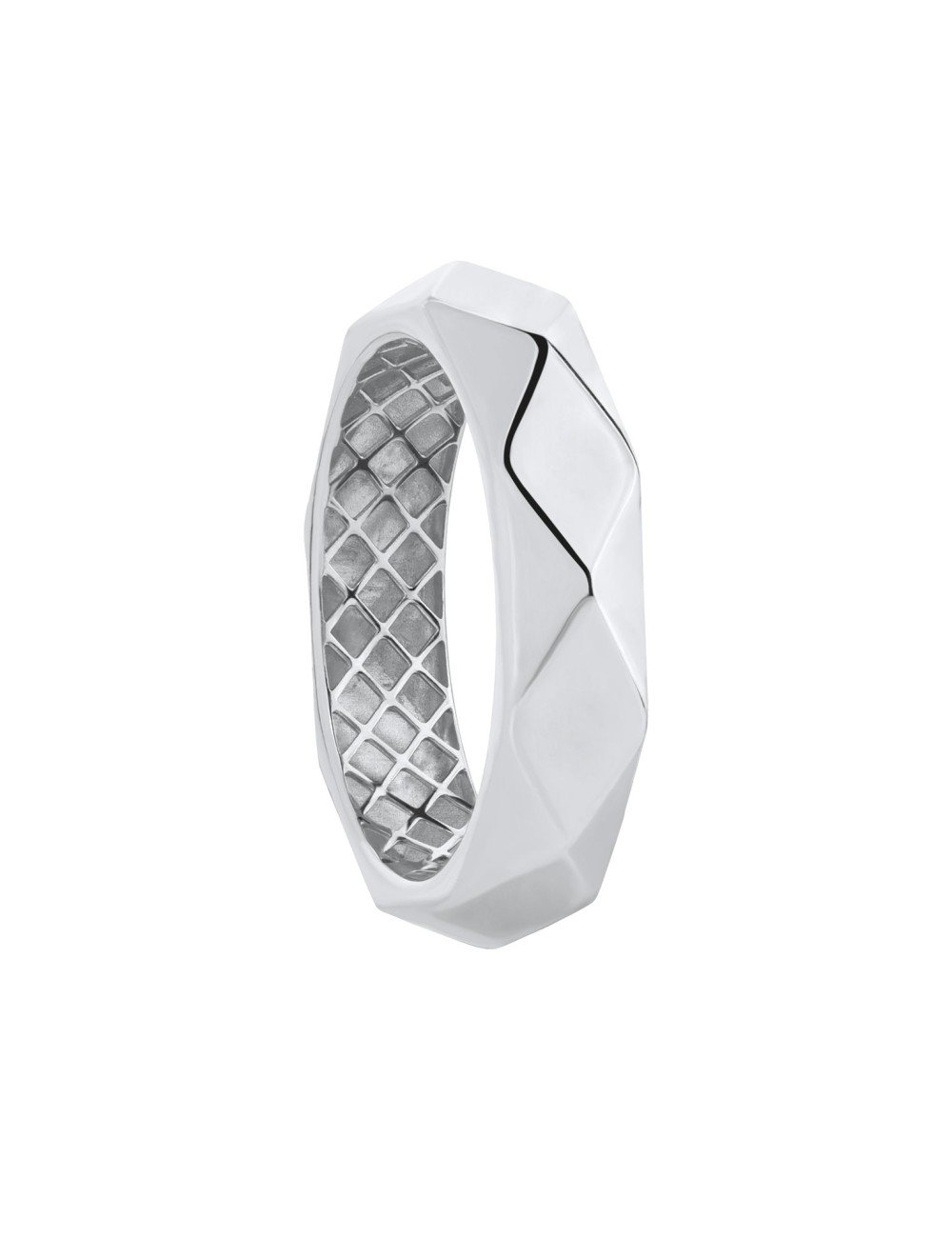 Кольцо из белого золота