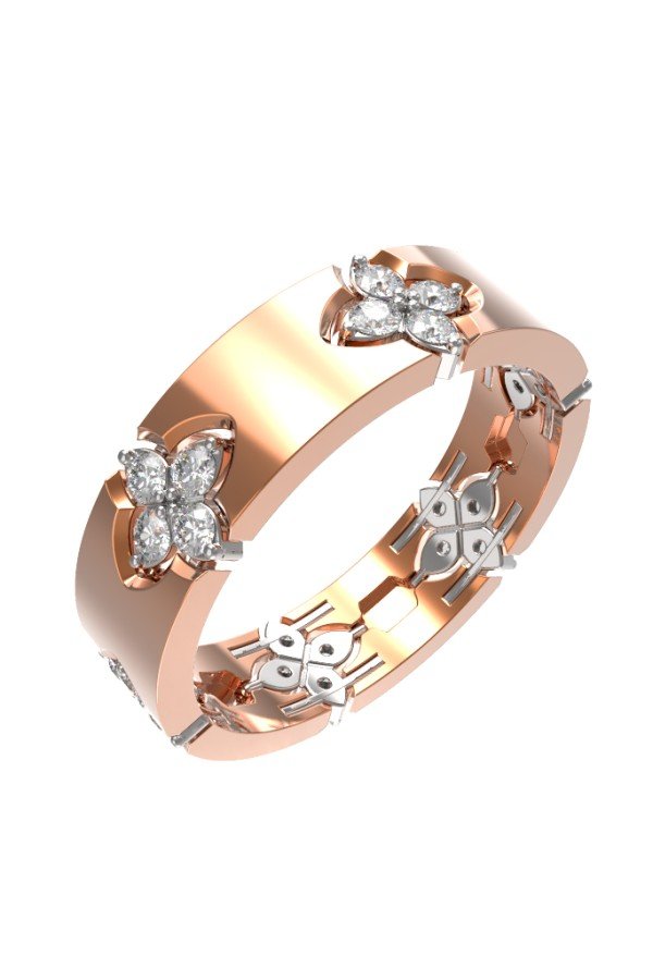 Кольцо из золота c бриллиантами