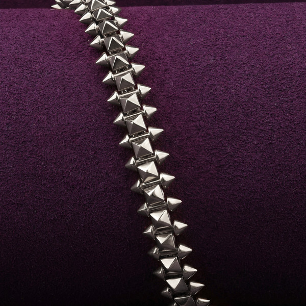 Браслет из белого золота 585 пробы