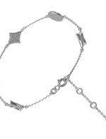 Браслет из белого золота c бриллиантами