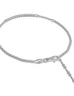 Браслет из белого золота c бриллиантами