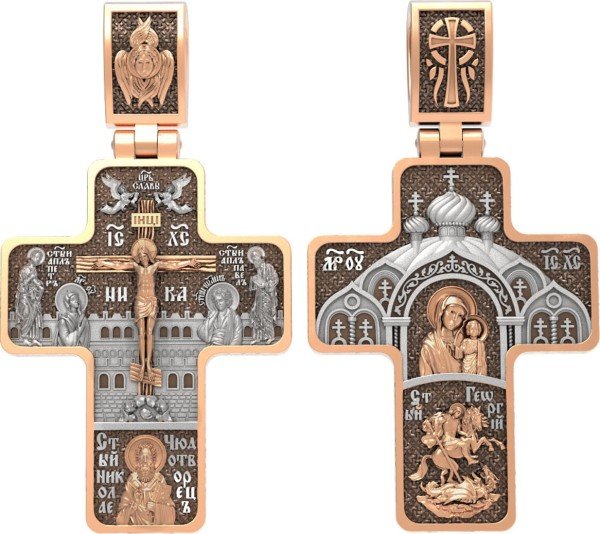 Крест из золота