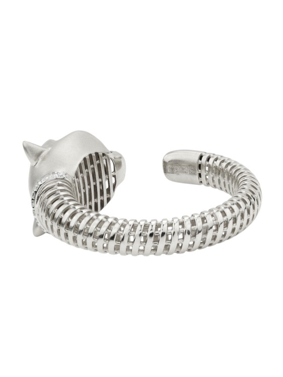 Кольцо из белого золота 585 пробы c бриллиантами