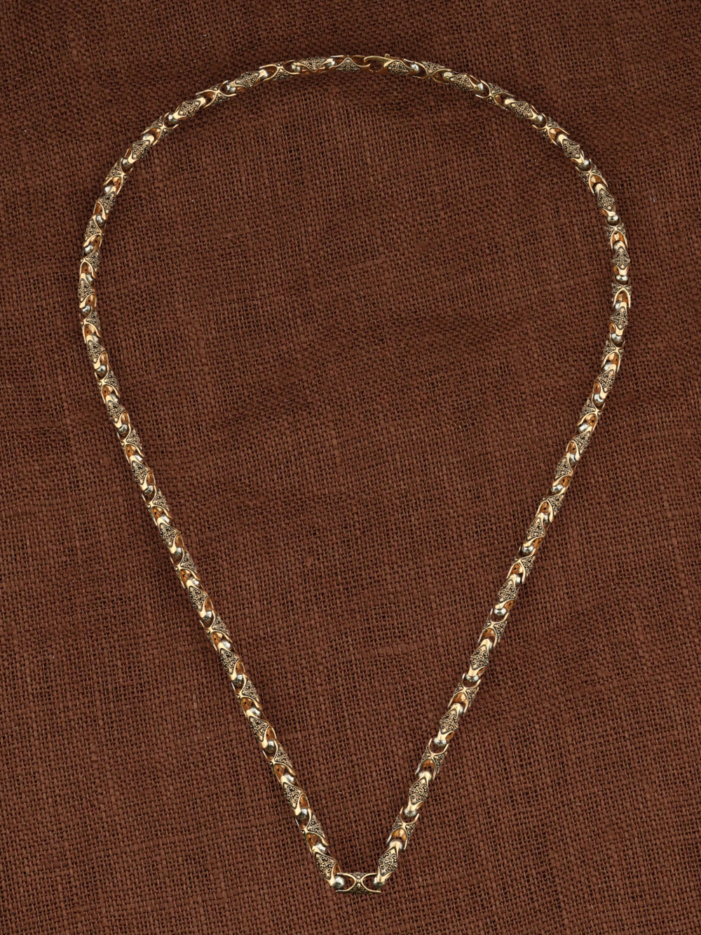 Цепь из красного золота 585 пробы