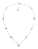 Колье из лимонного золота c бриллиантами