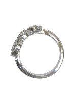 Кольцо из белого золота c бриллиантами