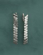 Серьги из белого золота