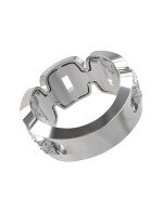 Кольцо из белого золота c бриллиантами