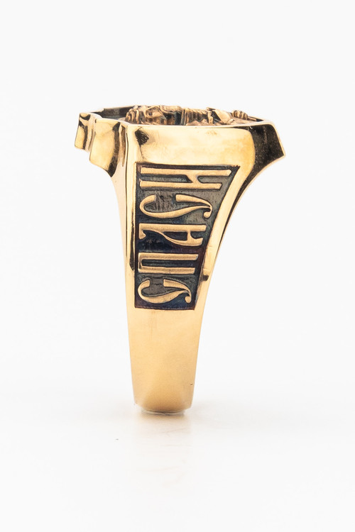 Кольцо из красного золота 585 пробы