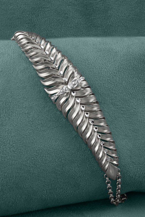 Браслет из белого золота