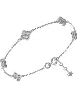 Браслет из белого золота c бриллиантами