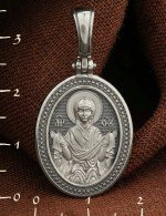 Образок из белого золота