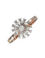 Кольцо из золота c бриллиантами