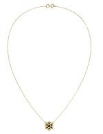 Колье из лимонного золота c ониксом