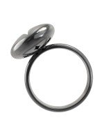 Кольцо из белого золота c бриллиантами