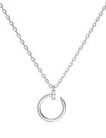 Колье из белого золота c бриллиантами