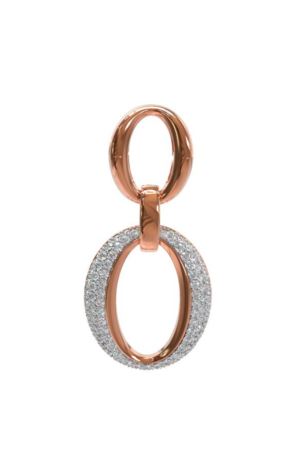 Подвеска из золота c бриллиантами