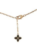 Колье из золота c бриллиантами и ониксом